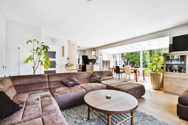 hermosa acogedora sala en casa de venta en Puebla